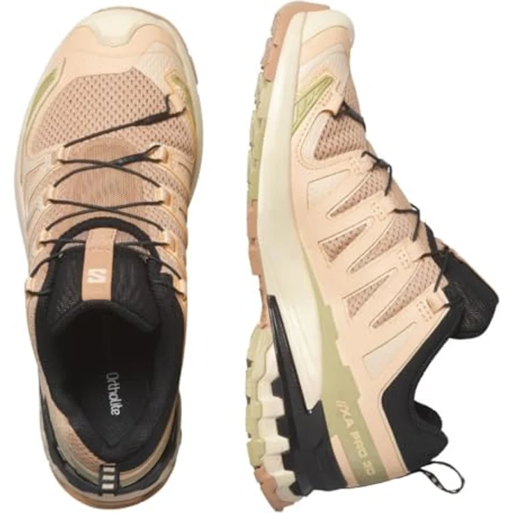 Salomon XA PRO 3D V9 Women, Damen Wanderschuh mit Advanced Chassis™-Technologie und Contagrip®-Außensohle, Mehrfarbig, Größe 6.5 – Bild 6