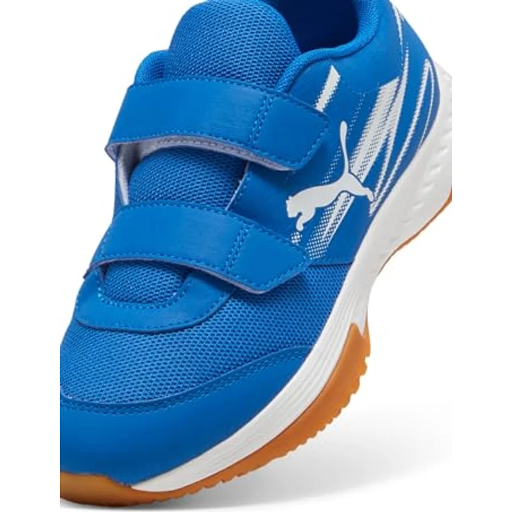 PUMA Varion II, Kinder Laufschuhe mit Variofoam Dämpfung und Klettverschluss, blau, Grösse 33 – Bild 2