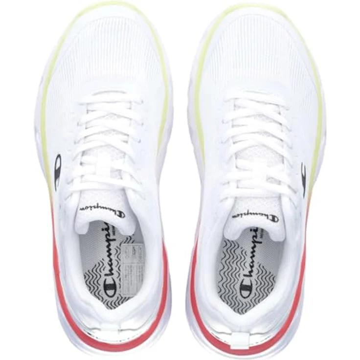 Champion FX III Low Laufschuhe Damen, leicht und reaktionsfreudig, Weiß, Schuhgröße EUR 38 | US 7 – Bild 4