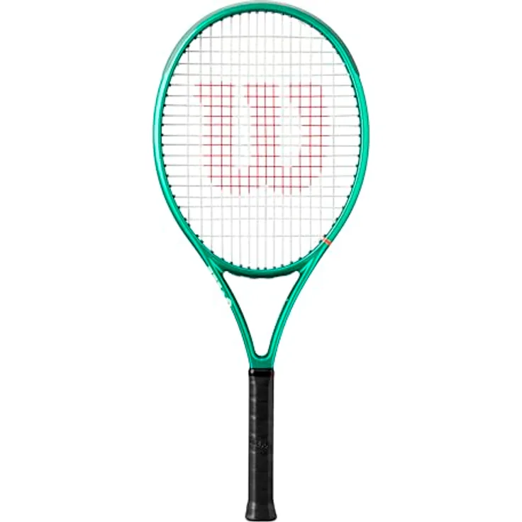 Wilson Blade 26 V10 Green, Tennisschläger mit 16X19 Saitenmuster, 270 Gramm, bespannt