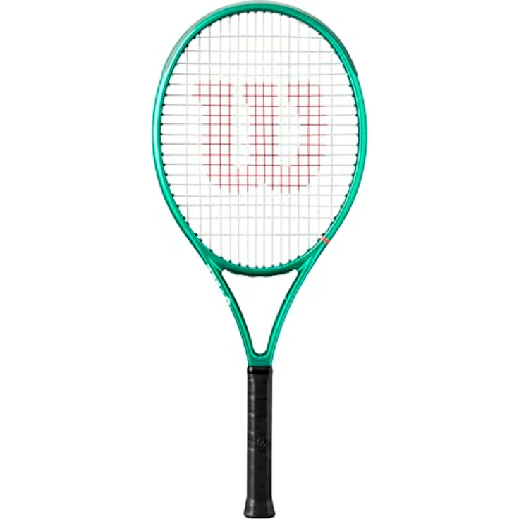 Wilson Blade 26 V10 Green, Tennisschläger mit 16X19 Saitenmuster, 270 Gramm, bespannt – Bild 1