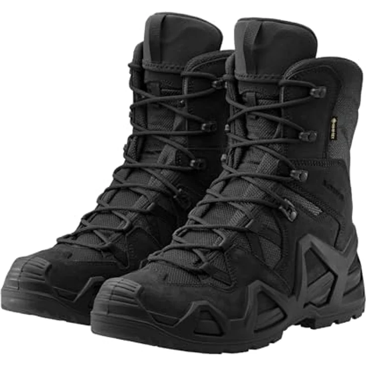 LOWA Zephyr MK2 GTX High Stiefel, wasserfester Einsatzstiefel mit reißfestem Veloursleder und GORE-TEX, schwarz 51 – Bild 5