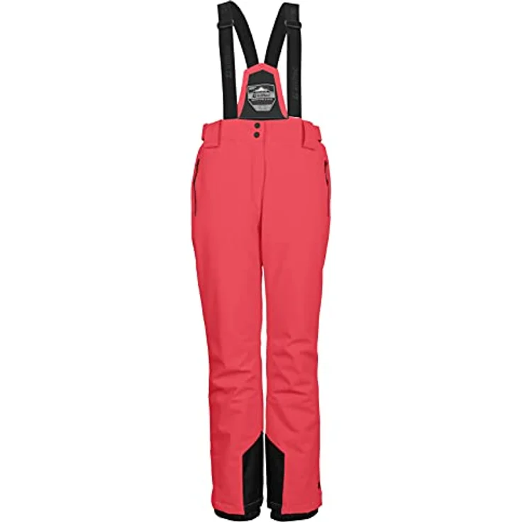Killtec KSW 249 WMN Ski PNTs, Damen Skihosen, wasserdicht mit 10.000 mm Wassersäule, atmungsaktive Wattierung, orange, Größe 42 – Bild 1