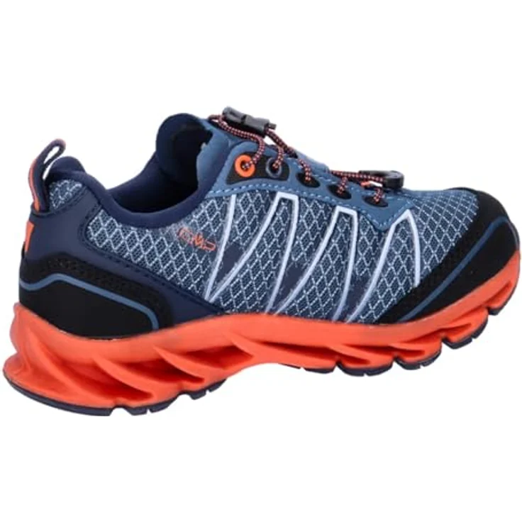 CMP Altak Trail Shoes WP 2.0, Wasserdichte Kinderschuhe mit veganer Technologie, Bluestone-Arancio, Größe 29 – Bild 7