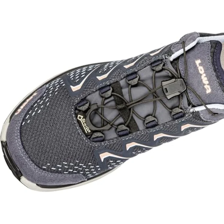 Lowa Maddox GTX LO WS, wasserdichter Damen Nordic Walking Schuh mit GORE-TEX®-Membran, blau – Bild 6