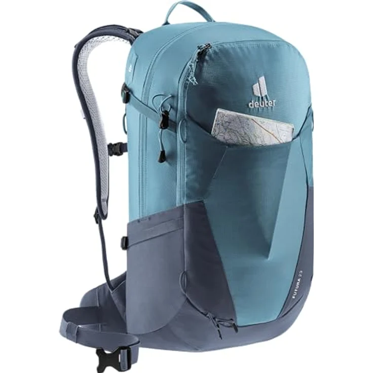 deuter Futura 23 Wanderrucksack, Aircomfort Netzrücken-System, Active-Comfort-Fit Rückensystem, grün – Bild 5