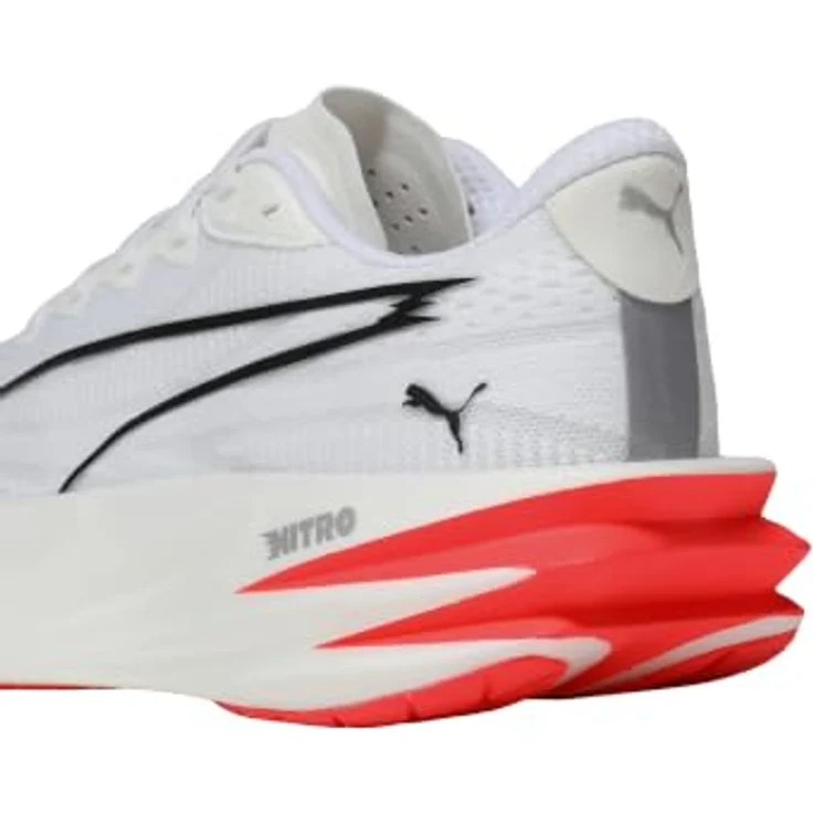 PUMA Deviate Pure Nitro Laufschuhe, neutrale Dämpfung mit NITROFOAM, Weiß, EU 40 für Frauen – Bild 7