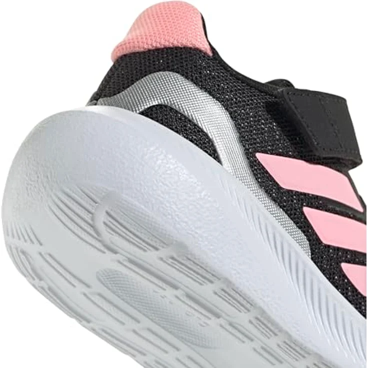adidas Kinder Laufschuhe Runfalcon 5 EL I, ideal für Kleinkinder, grau – Bild 5