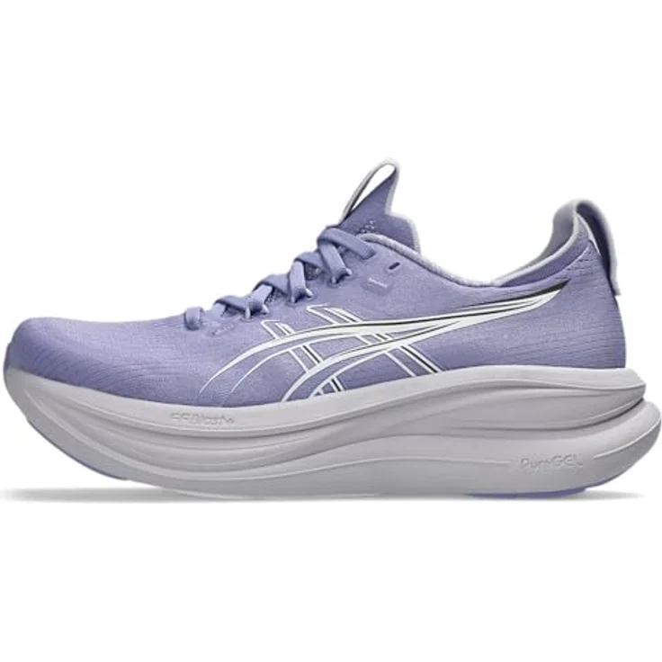 ASICS GEL-NIMBUS 28 Damen Laufschuhe mit GEL™-Technologie und atmungsaktivem Obermaterial, violett, EU 41,5 – Bild 3