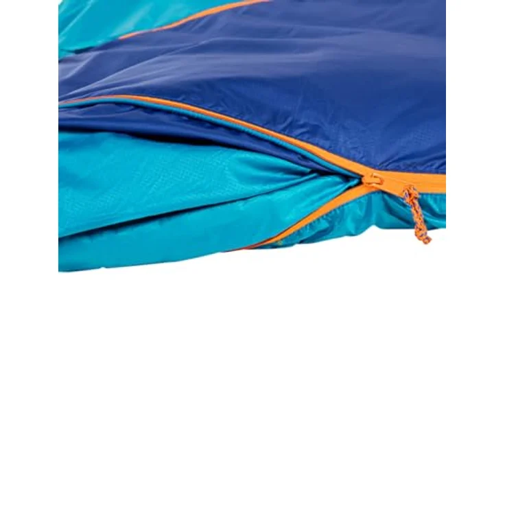 Jack Wolfskin Grow Up Moonrise, Schlafsack (160 cm) mit erweiterbarem Fußende, atmungsaktivem Texatherm Core Ecosphere-Gewebe und Synthetikfaserfüllung, inkl. Packsack – Bild 8