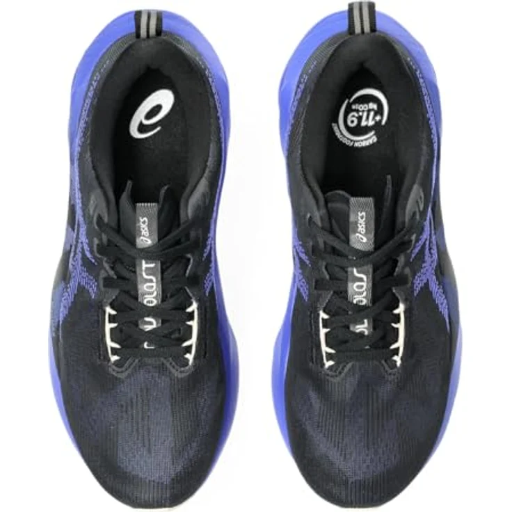 Asics NOVABLAST™ 5, Laufschuhe für Herren mit FF BLAST MAX Foam, schwarze Farbe, 225 g, neutraler Support – Bild 8
