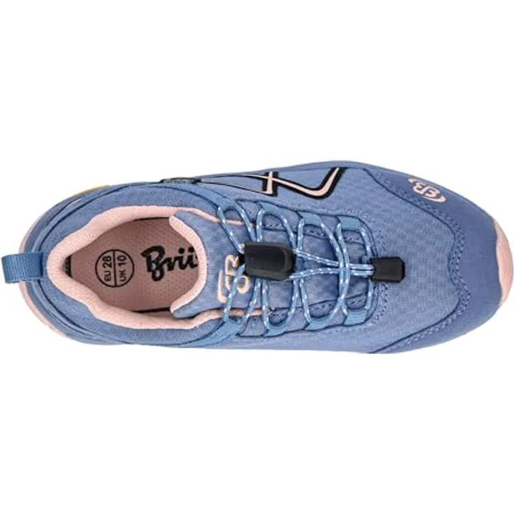 Brütting Outdoorschuh Guide 25, Wanderschuh in grau mit Schnellschnürsystem und Vibram-Laufsohle – Bild 5