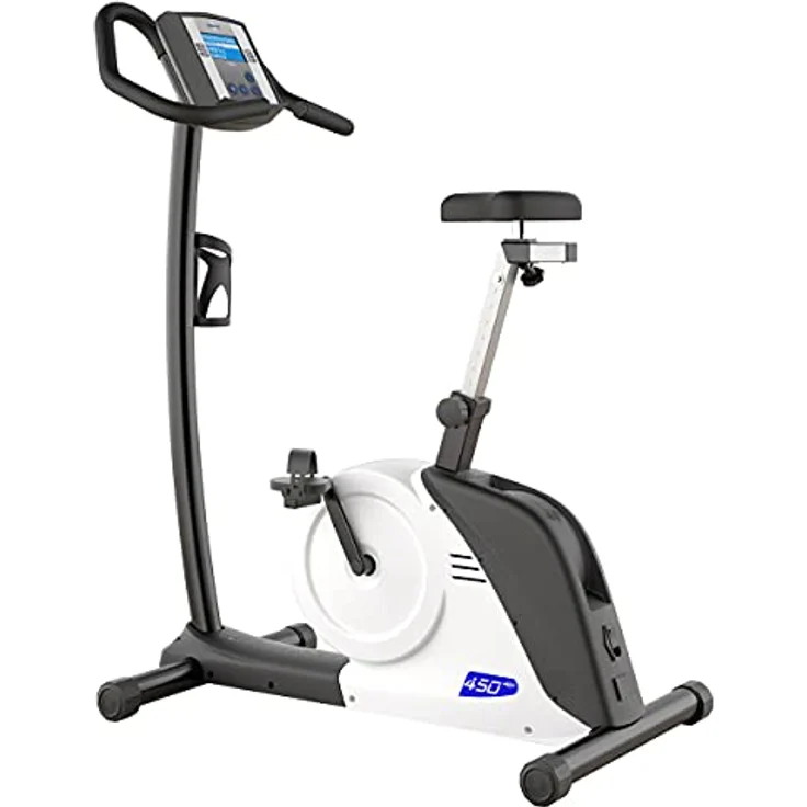 Ergo Fit ERGO-FIT Cycle 450 Professioneller Ergometer Fahrradtrainer Fitnessbike, LCD-Anzeige, Abstandsmessung, Zeitmessung, Geschwindigkeitsanzeige – Bild 1