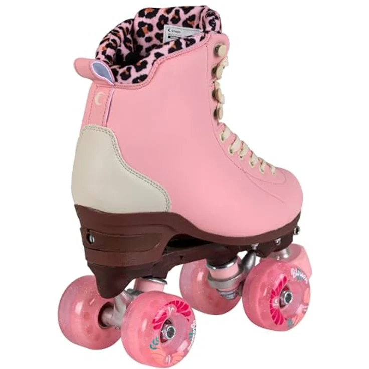 Chaya Miyu Leopaard Rollschuhe in Rosa EU 36 – Bild 3