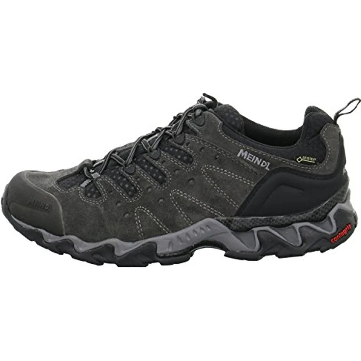 Meindl Herren Wanderschuhe Schnürschuhe, Größe 44, Grau, flacher Absatz 2 cm, normale Breite – Bild 2