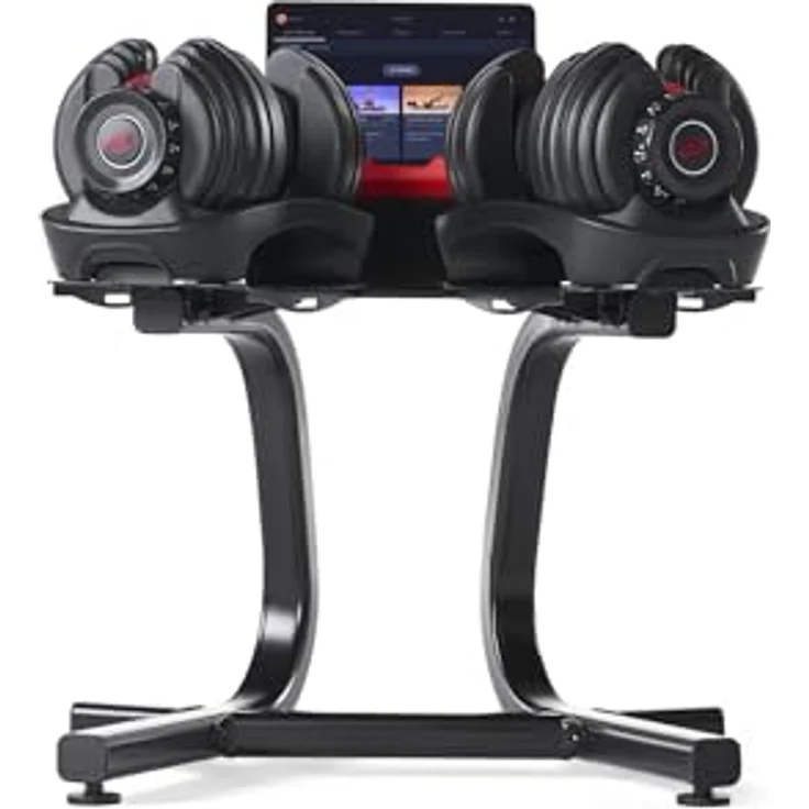 BowFlex Stand mit Media Rack – Bild 5