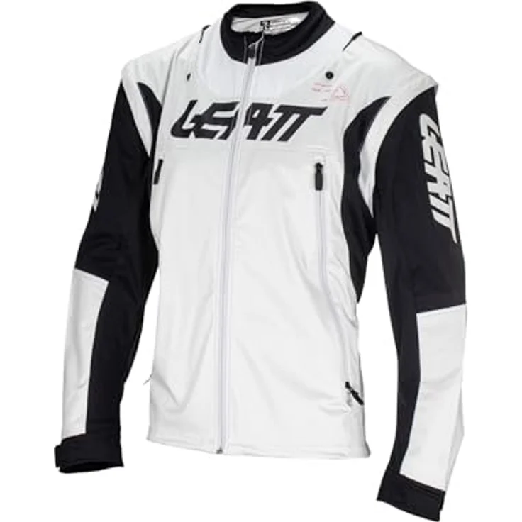 Leatt Jacke Moto 4.5 Lite, Motorradjacke mit wasserabweisender HydraDri-Membran, Größe S – Bild 4