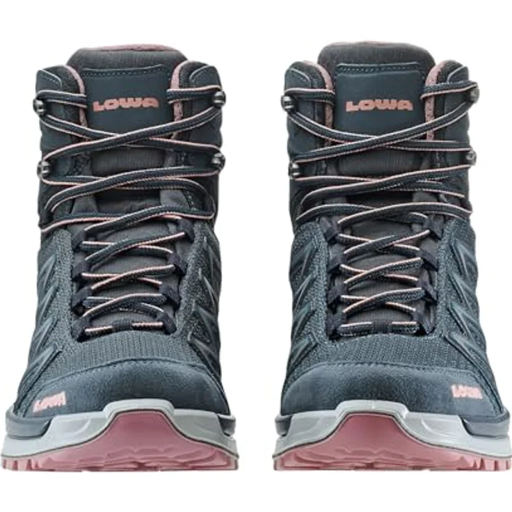 Lowa INNOX PRO GTX MID Ws, Wanderstiefel in Rosa, Größe 40.5, mit Textilobermaterial und Gummisohle – Bild 3