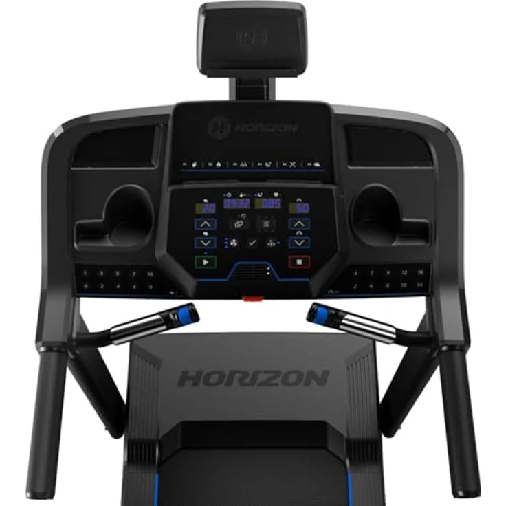 Horizon Fitness Laufband 5.0 AT, vernetztes Training, einfache Steuerung, platzsparend klappbar – Bild 4