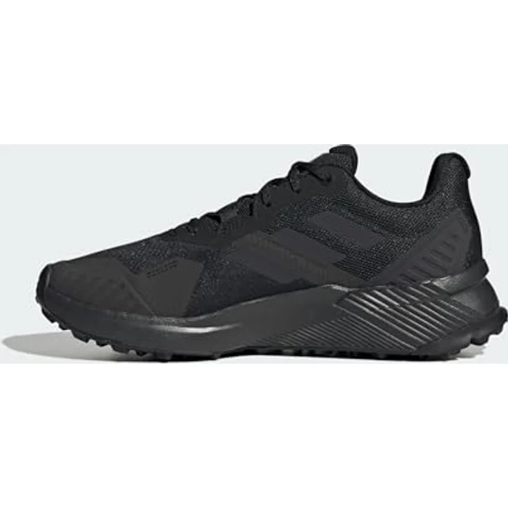 adidas Terrex Soulstride, Herren Wanderschuhe mit Traxion Laufsohle und EVA Zwischensohle, Größe 42, Schwarz – Bild 2