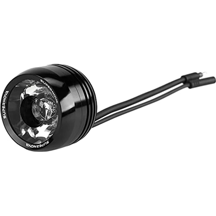 SUPER NOVA Supernova Mini 2 Pro LED-Scheinwerfer Schwarz, Fernlicht: 550 lm, Abblendlicht: 235 lm, Tagfahrlicht integriert – Bild 1