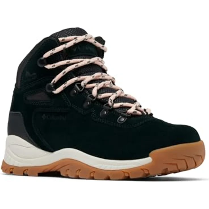 Columbia Sportswear Newton Ridge Plus Waterproof Amped Wanderschuhe, schwarz/rosé (015), Größe 8.5, mit Dämpfung und griffiger Sohle – Bild 1