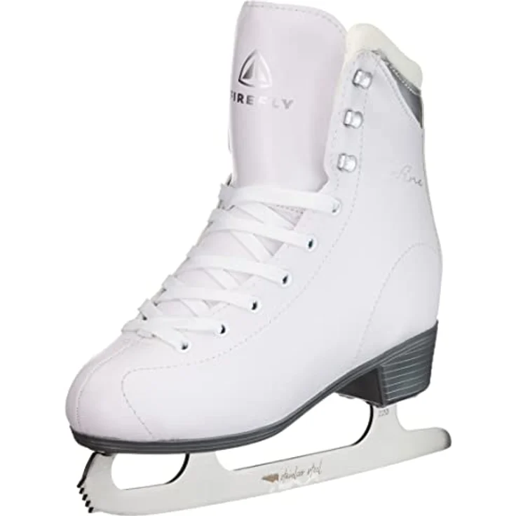 FIREFLY Damen Marina II Eiskunstlaufschuhe, Synthetikleder mit THINSULATE-Futter, White/Silver/White, Größe 37 – Bild 1