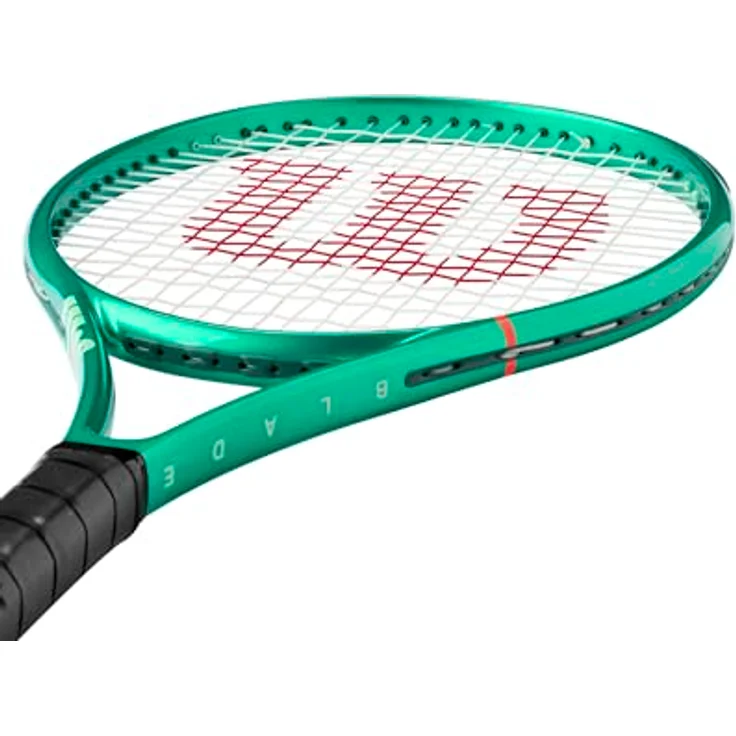 Wilson Blade 26 V10 Green, Tennisschläger mit 16X19 Saitenmuster, 270 Gramm, bespannt – Bild 5