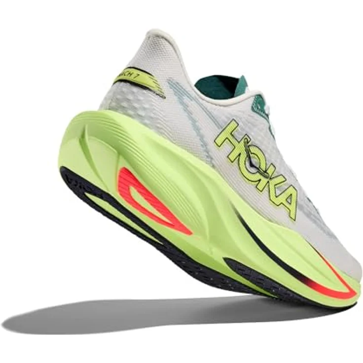 HOKA MACH 7 Herren Laufschuhe, leicht und reaktionsfreudig, weiß Gelb, EU 43 1/3 – Bild 8