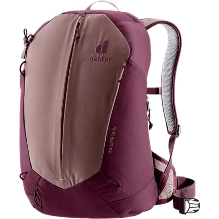 deuter AC Lite 15 SL Damen Wanderrucksack (Modell 2024), maximale Belüftung, Trinksystem kompatibel bis 2 Liter, schwarz