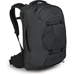 Osprey Herren Rucksack, Nylon, Tunnel Vision Grau, Einheitsgröße mit verstellbarer AirScape Rückwand