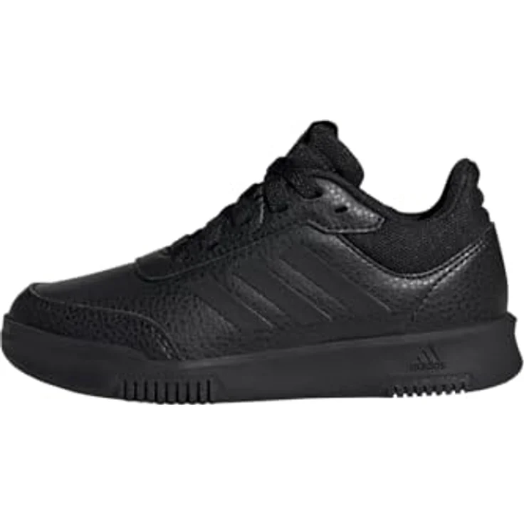 adidas Tensaur Sport Training Lace Schuh, Laufschuhe für Jungen, abriebfeste Gummiaussensohle, Schwarz, Größe 40 – Bild 1