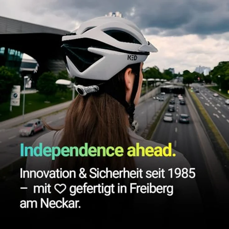 KED SPIRI II TREND, MTB Fahrradhelm mit K-Fit Anpassungssystem, pink, mit LED Rücklicht und Visier – Bild 6