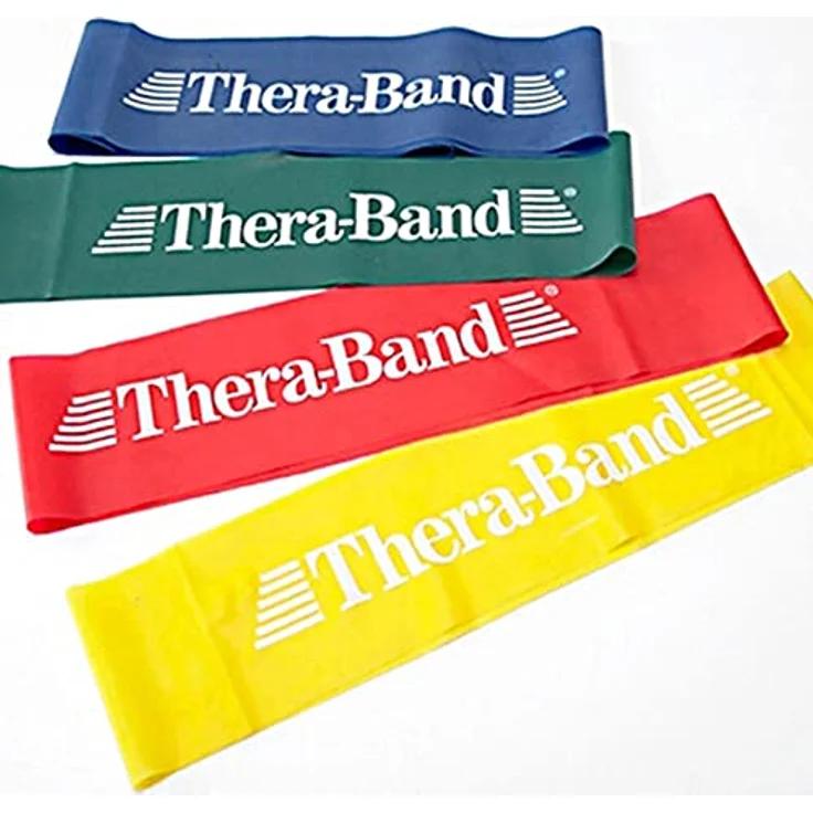 TheraBand CLX Latex-Free Resistance Band, 11 Loops für Pilates und Fitness, 2,5 Meter, Schwarz, Spezial Schwer – Bild 5