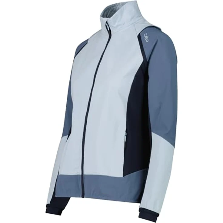 F.lli Campagnolo GmbH Hybridjacke Damen, winddicht und wasserabweisend, abnehmbare Ärmel, sky blue, Größe 36 – Bild 3