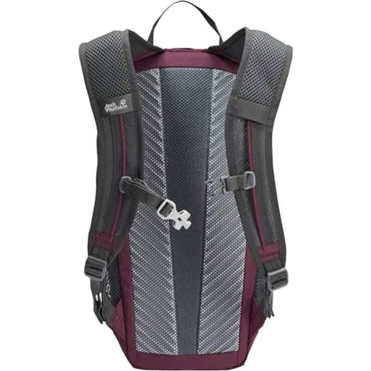 Jack Wolfskin Velocity Lite, Wanderrucksack 41 cm, rot, aus 100% Polyester – Bild 2