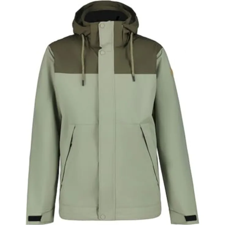 Icepeak Merced Herren Outdoorjacke, grün, Größe 52, ideale Skijacke für Outdoor-Aktivitäten
