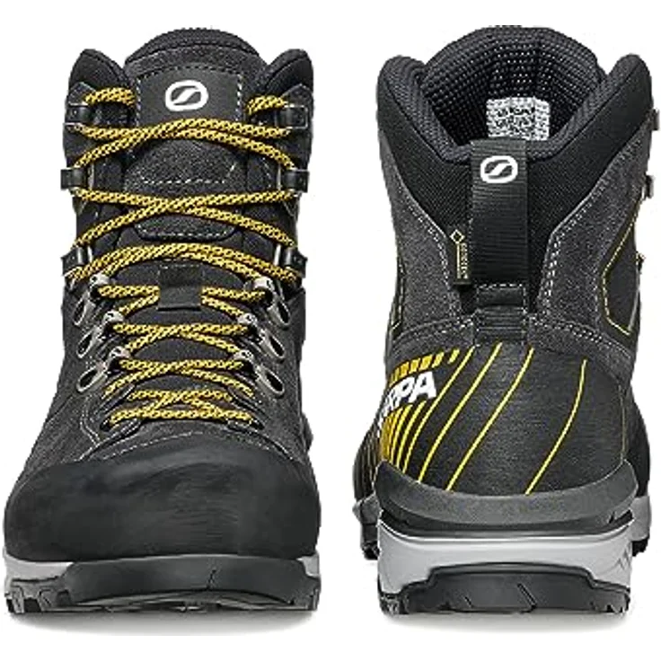 Scarpa Mescalito TRK GTX, Herren Wanderschuhe für anspruchsvolles Trekking, schwarz, Größe 42 – Bild 4