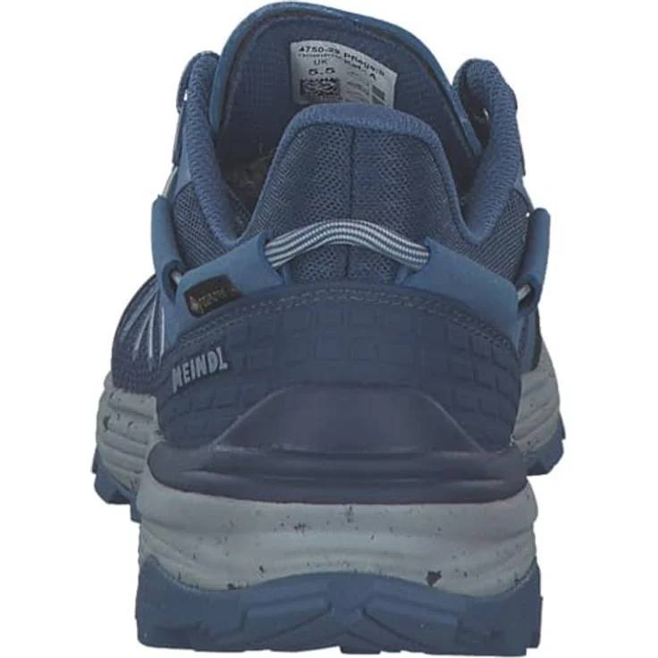 Meindl Damen Wanderschuh Jamaica Lady GTX, schnürbar, Größe 38.5 (UK 5.5), Blau aus Synthetik und Textil, Gummi-Laufsohle – Bild 4