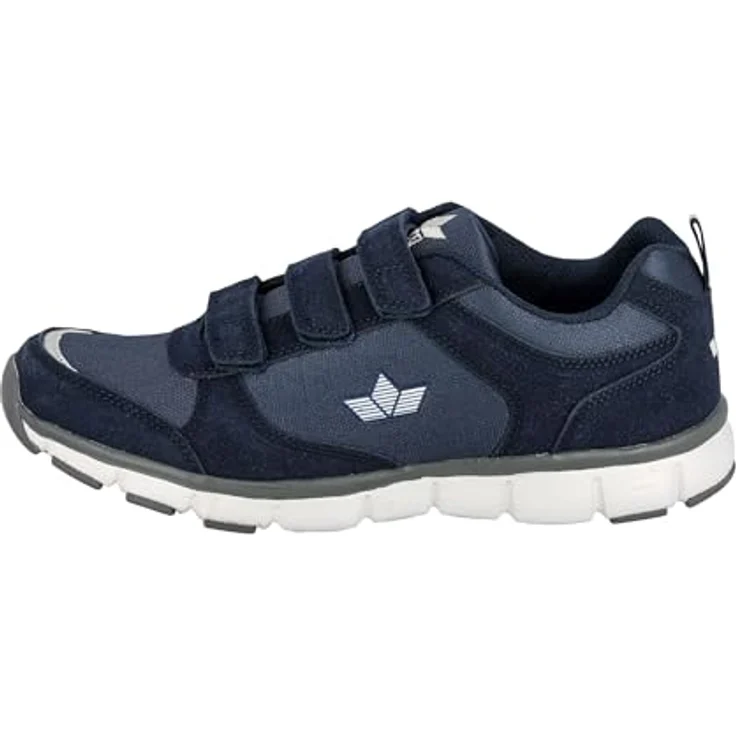 Lico Lionel V, Herren Laufschuhe mit Klettverschluss und Nylon-Obermaterial, Blau – Bild 2
