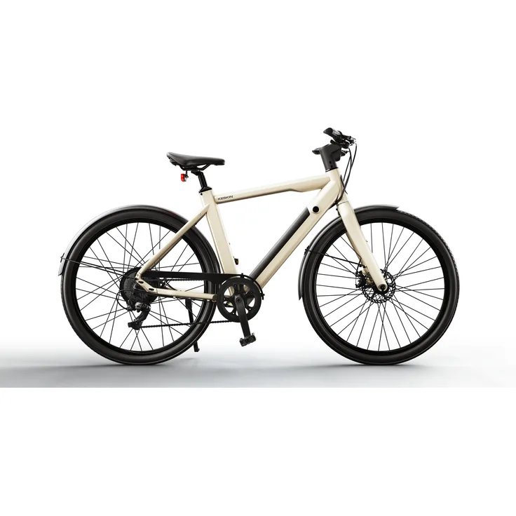 KESKIN E-Bike cBike 1 27.5" Elektrofahrrad City-Bike mit bis zu 70km Reichweite Weiß