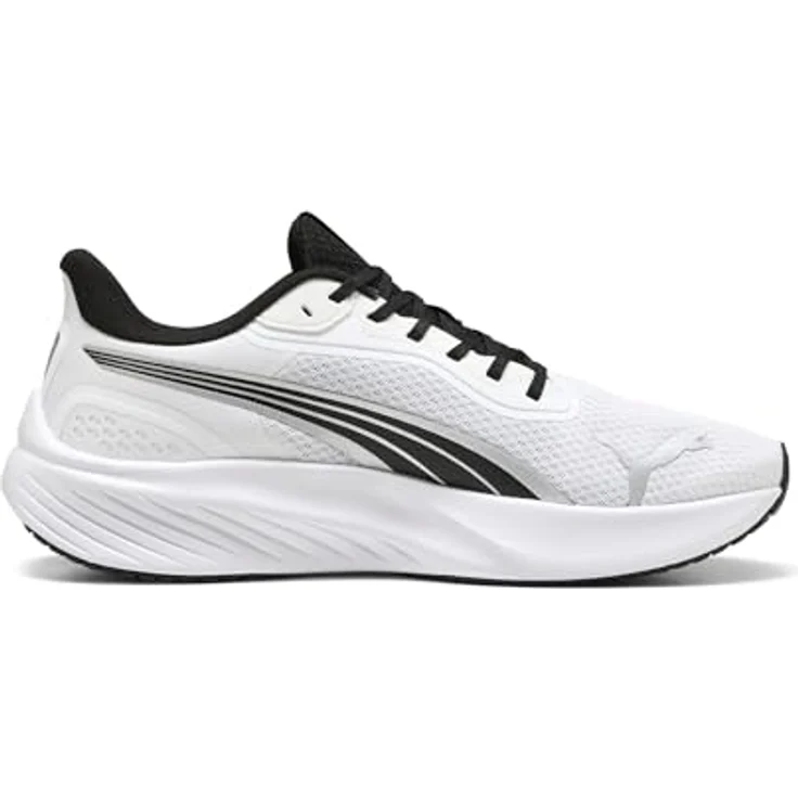PUMA Pounce Lite Laufschuhe, ultraleicht mit PROTREAD Laufsohle, Weiß-Schwarz, Größe EU 44,5 – Bild 5