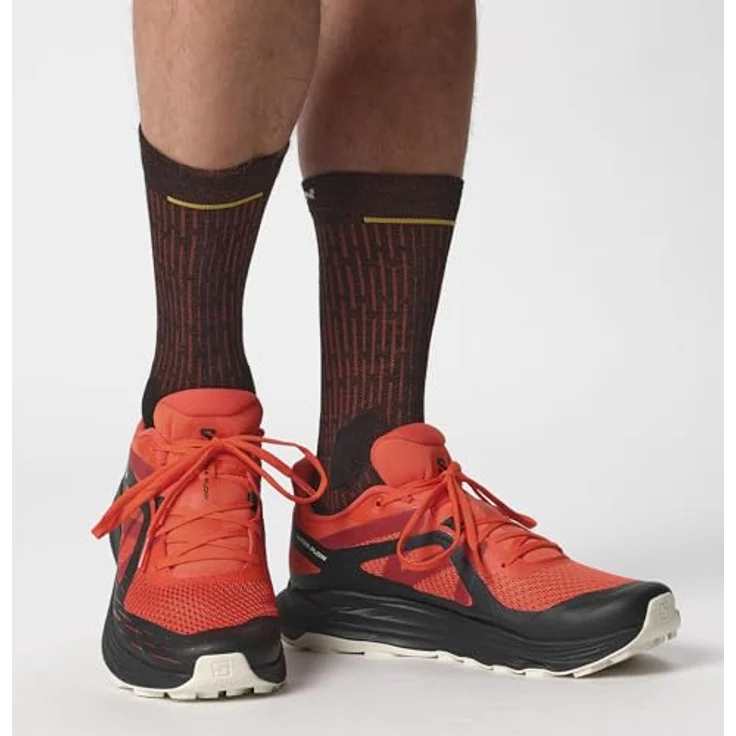 Salomon Ultra Flow M 475254, Laufschuhe für Herren mit Mesh-Obermaterial, rotes und schwarzes Design, Größe 42 – Bild 2