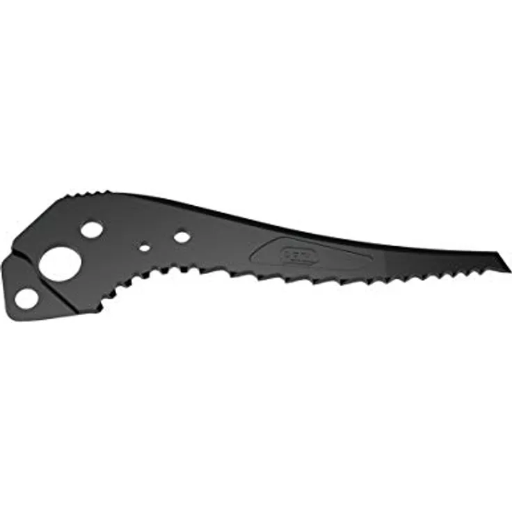 PETZL Pur'Ice Eispickel mit Stahlblatt, CE und UIAA zertifiziert, 105g, kompatibel mit SUM'TEC, Quark, NOMIC - Ergonomisch (schwarz)