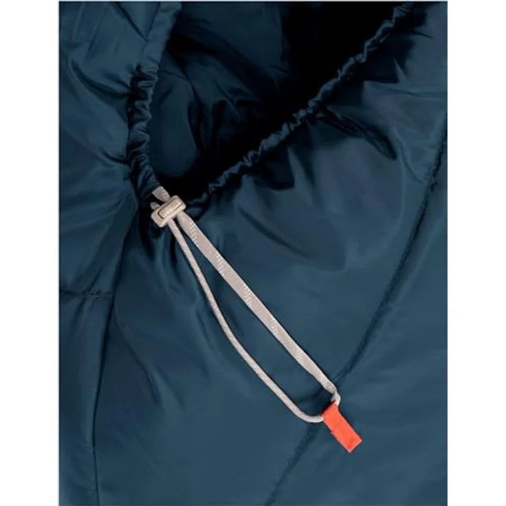 Vaude Sioux 800 XL II SYN, Kunstfaserschlafsack für Wandern und Camping mit Mumienschnitt, Komfortbereich 0 °C, recycelte Materialien, 230 cm – Bild 4