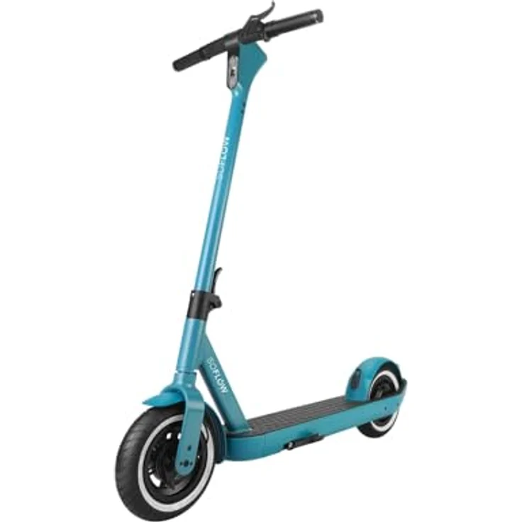 soflow E-Scooter SO ONE PRO Gen 2, 500 W mit Dual-Federung, 10 Zoll Reifen und bis zu 65 km Reichweite, schwarz – Bild 1