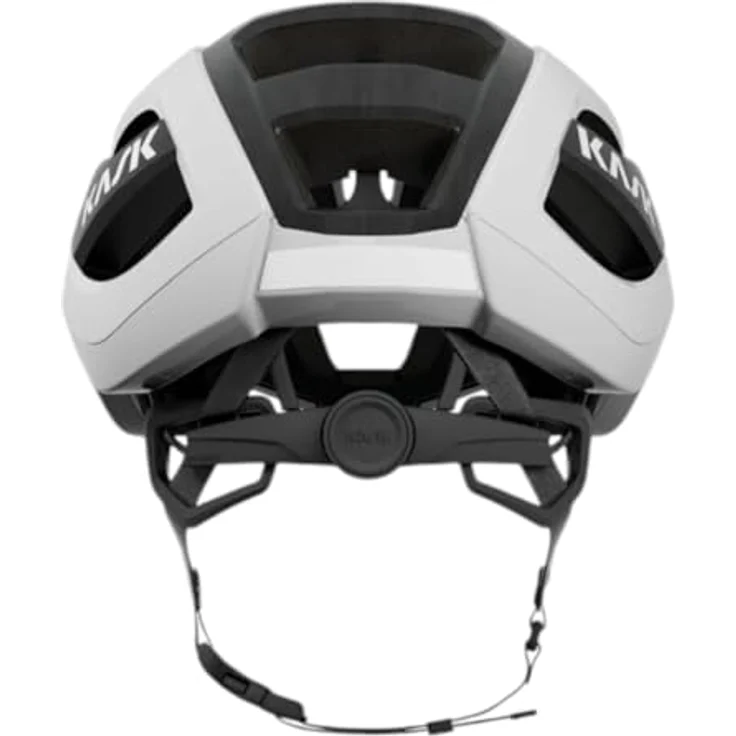 Kask Elemento Helm, Leistungsorientierter Fahrradhelm mit verbesserter Aerodynamik und Belüftung, weiß, Gr. L – Bild 3
