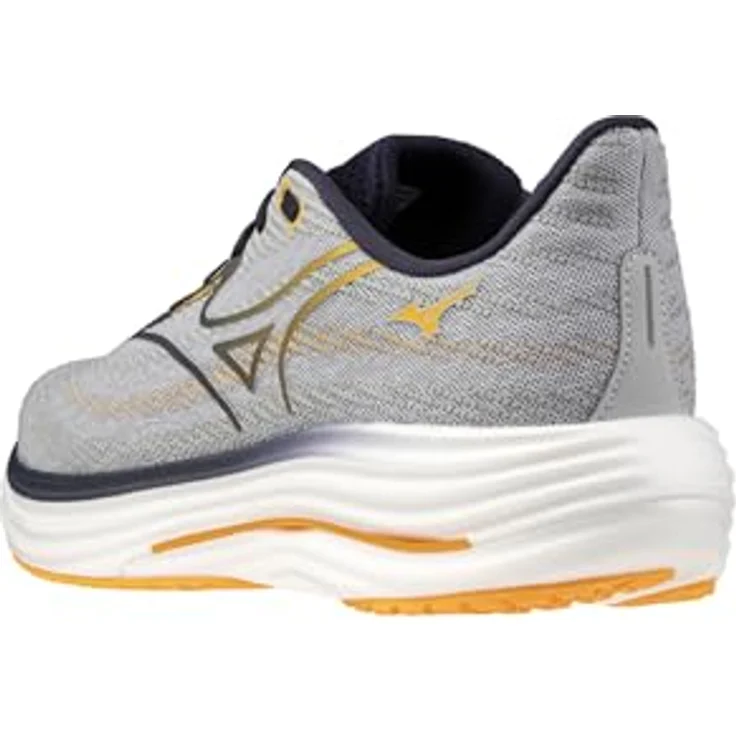Mizuno Wave Rider 29, Laufschuhe Herren mit neutraler Dämpfung, atmungsaktivem Obermaterial und Mizuno Wave Technology, schwarz – Bild 4