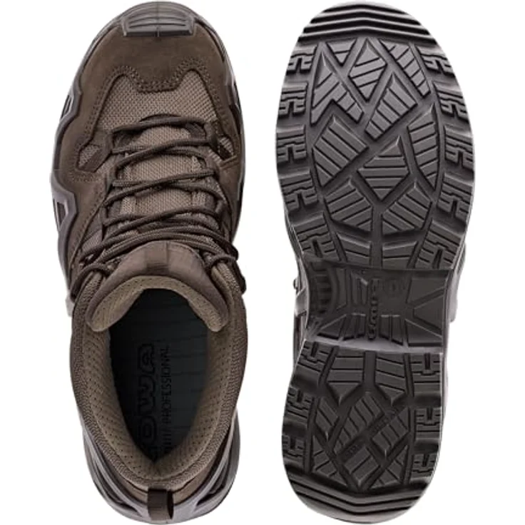 LOWA Zephyr MK2 GTX Mid Stiefel, Dunkelbraun, robuste Trekkingschuhe mit Climate Control und FLEXFIT® Technologie – Bild 6