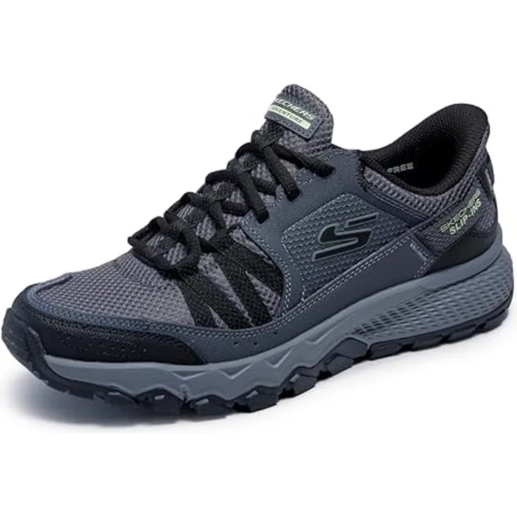 Skechers Slip-ins®: Dynamite AT - Outdoor Sneaker mit Air-Cooled Memory Foam, grau, Gr. 41